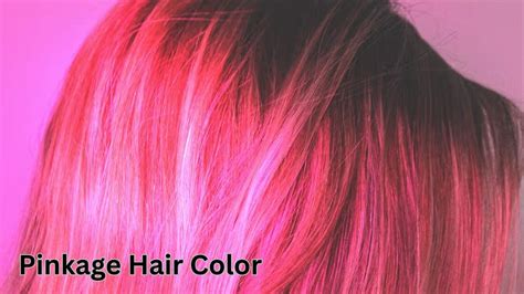 pinkage|pinkage hair.